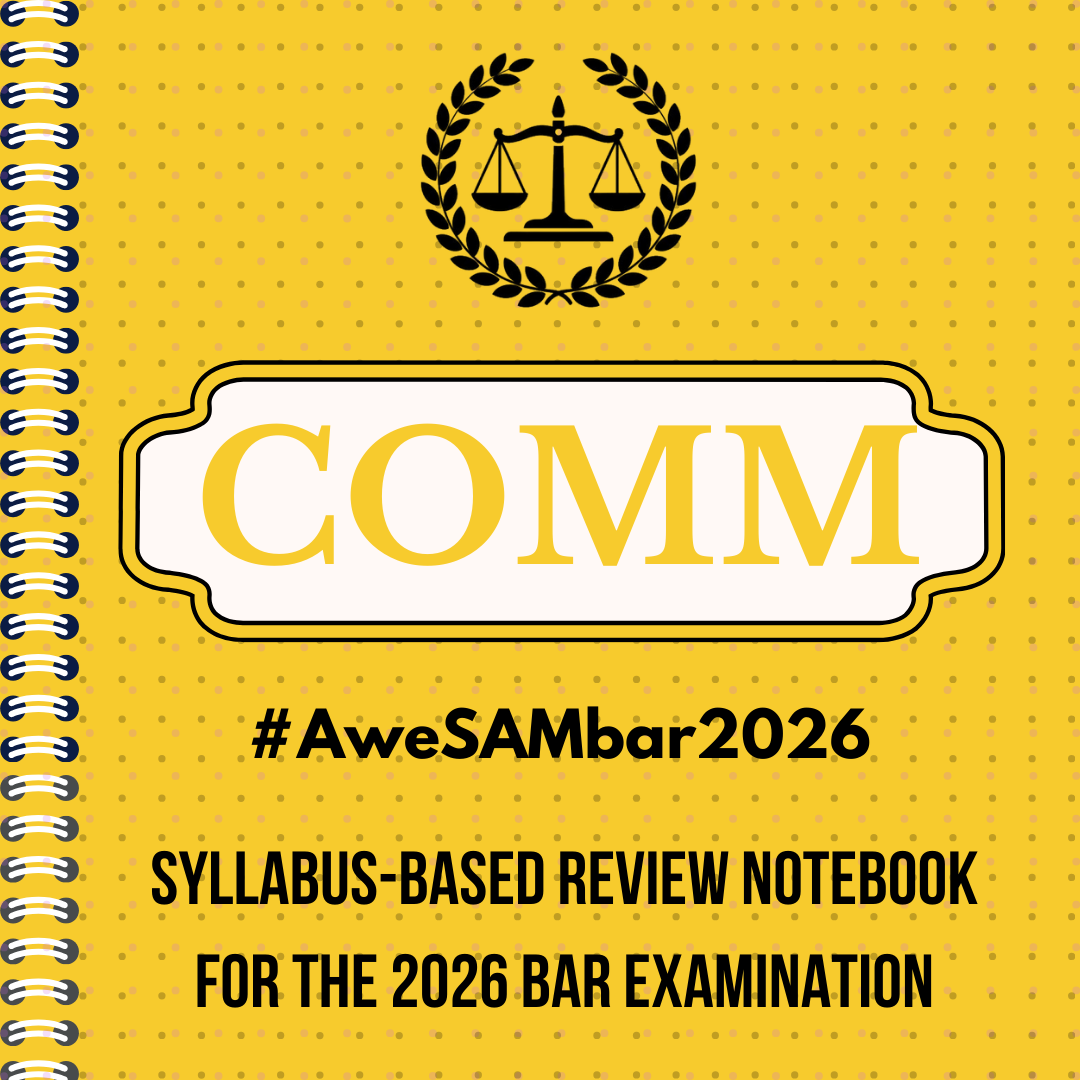 Commercial Law Notebook