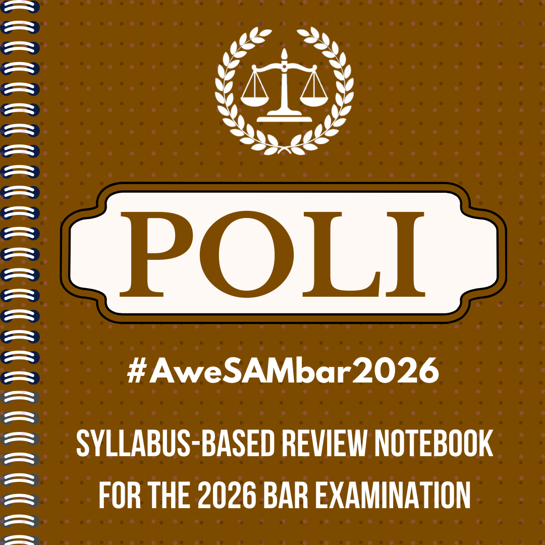 Political Law Notebook