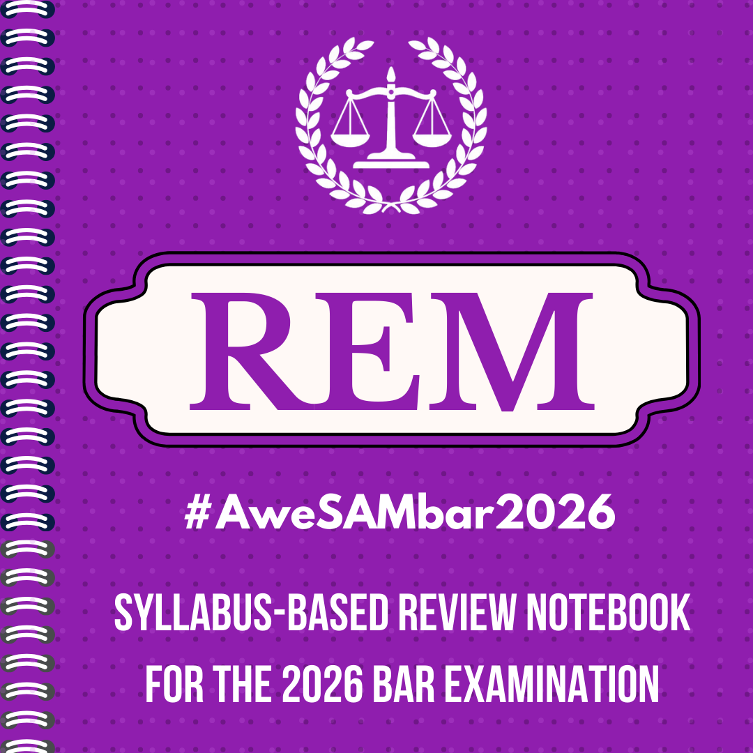 Remedial Law Notebook